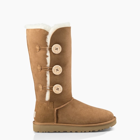 Authentic Ugg Bailey Button Triplet Boot - Picture 1 of 6